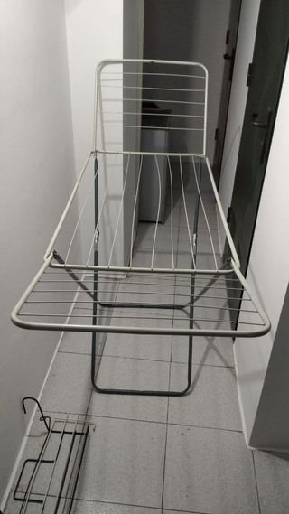 Tendedero plegable de aluminio