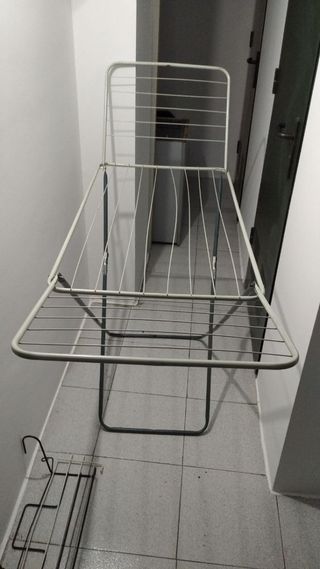Tendedero plegable de aluminio