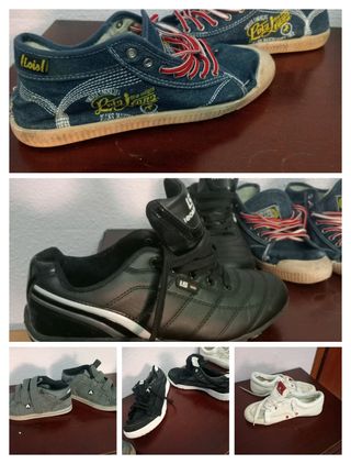 Lote zapatillas deportivas varias marcas