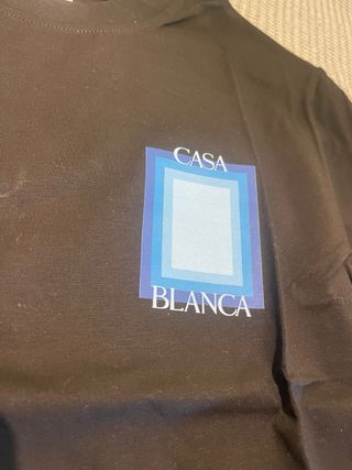 Camiseta Casablanca Talla S Negra Sin Usar