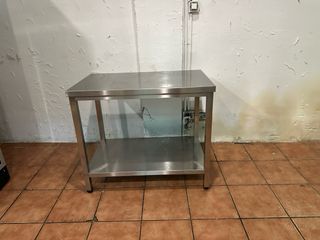 Mesa de trabajo acero inoxidable