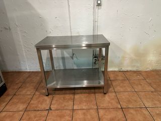 Mesa de trabajo acero inoxidable