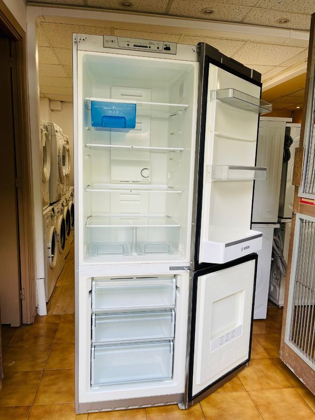 Nevera Balay plateada económica 185×60