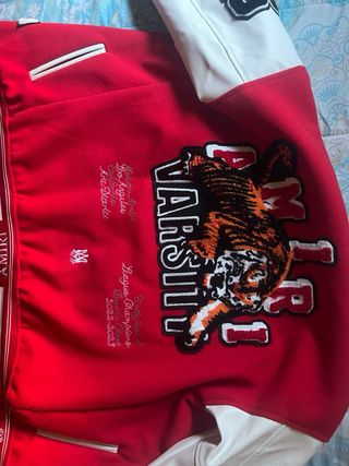 Chaqueta Amiri Roja y Blanca Talla M