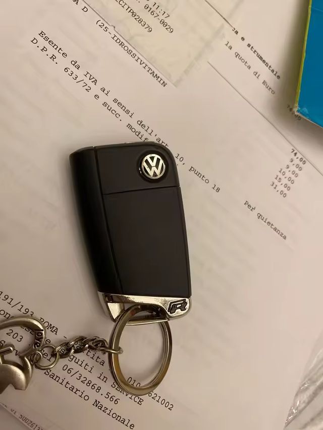 Llave de wolkswagen