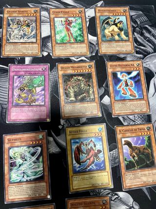 Lotto Carte Yugioh Vintage ITA