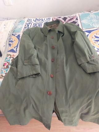 Gabardina de hombre larga