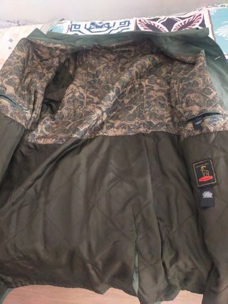 Gabardina de hombre larga