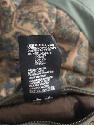 Gabardina de hombre larga