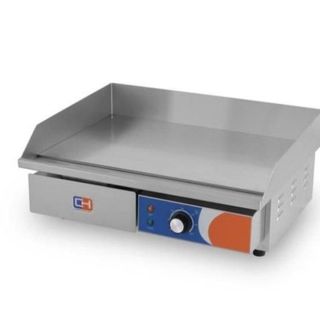 PLANCHA ELÉCTRICA CROMO DURO DE 550X430X245H MM