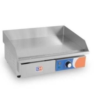 PLANCHA ELÉCTRICA CROMO DURO DE 550X430X245H MM