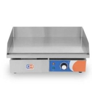 PLANCHA ELÉCTRICA CROMO DURO DE 550X430X245H MM