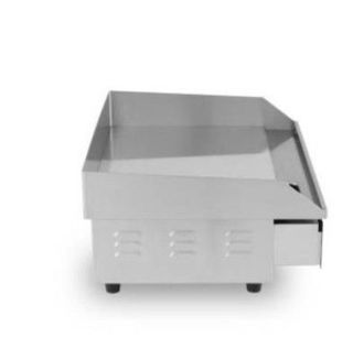 PLANCHA ELÉCTRICA CROMO DURO DE 550X430X245H MM