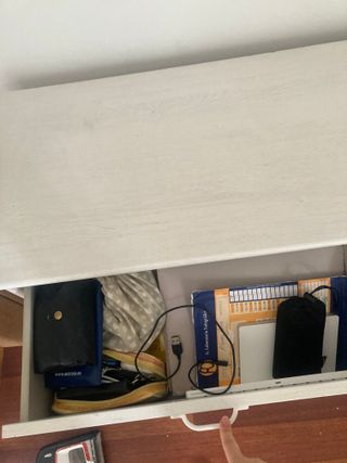 Aparador/Credenza Blanco y Madera