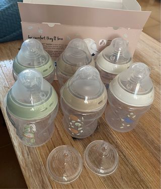 6 Biberones Tommee Tippee Natural Start 260ml