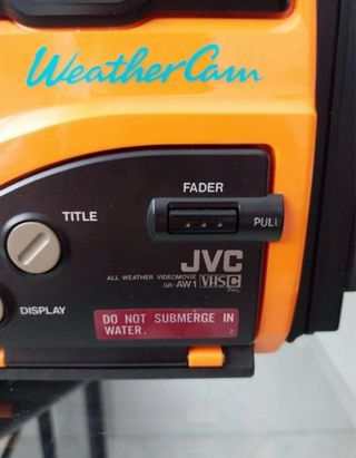 Videocamera JVC Arancione e Verde