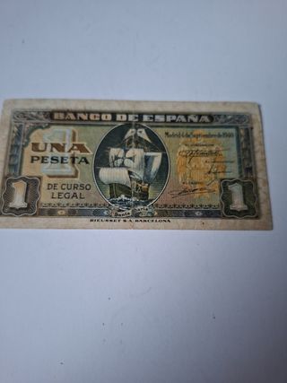 1 Peseta Banco de España 1940