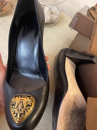 Zapatos Gucci Tacón Corazón Talla 38