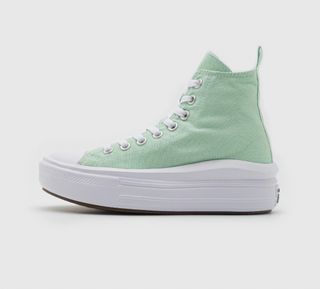 Zapatillas Converse plataforma verde