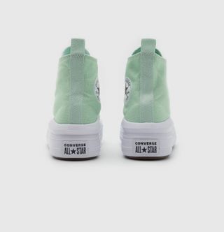 Zapatillas Converse plataforma verde