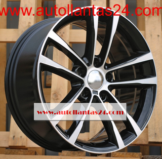 JUEGO DE 4 LLANTAS BMW 8858 BLACK METAL