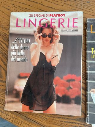 playboy speciale lingerie numero 1 e numero 2 1995