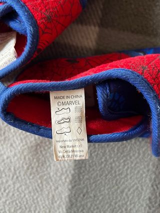 Pantofole Spiderman Marvel Tg 27