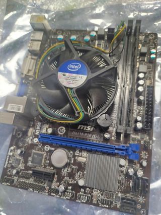 Placa Base MSI H61M-P20 + Disco Duro WD 500GB