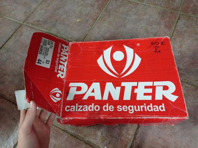 Botas de seguridad de la marca Panter Nuevas
