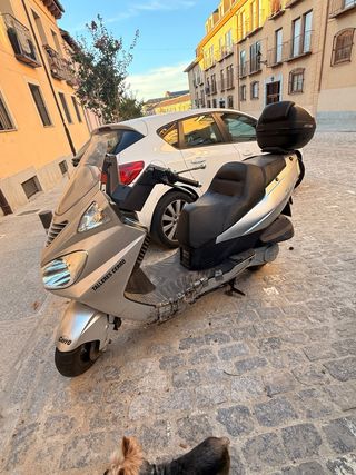 Scooter Daelim S3 Plata