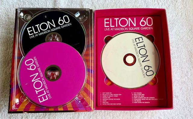 Firmado por Elton John 60 LiveDVD Edición Limitada