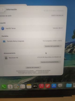 MACBOOK PRO 2020 i5 
/16GB RAM/512 SSD