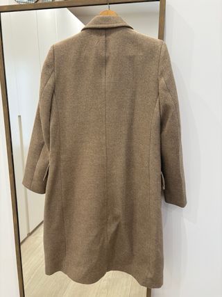 Abrigo largo Zara talla L