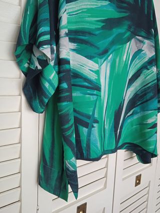 Blusa estampada Zendra - El Corte Inglés. Talla XL