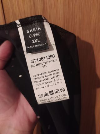 Leggings transparentes negros con brillos