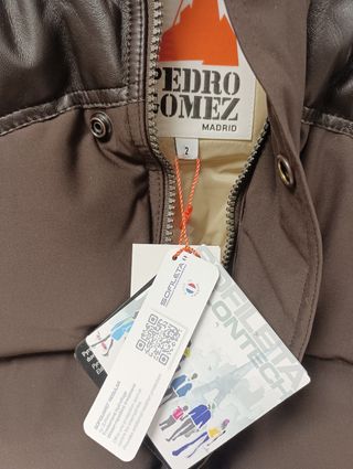 Cazadora Pedro Gomez Talla 2 (S) Marrón nueva 