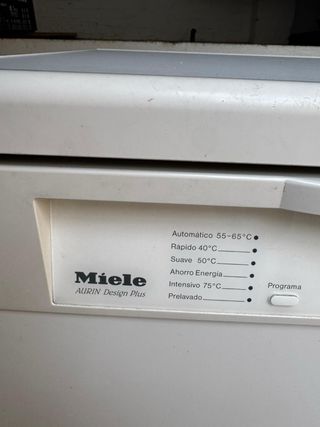 Lavavajillas Miele