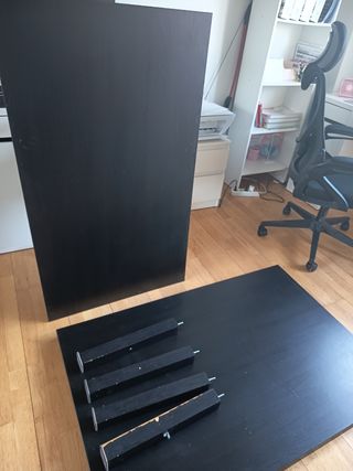 Mesa Centro Lack Ikea Negra