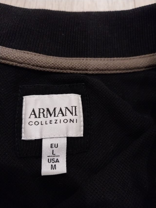 Polo armani negro
