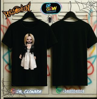 Camiseta Halloween diferentes talles