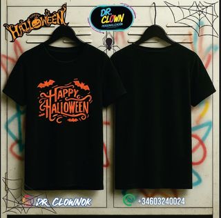 Camiseta Halloween diferentes talles