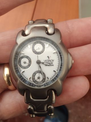 Reloj Viceroy Pulsera Plata y Blanco