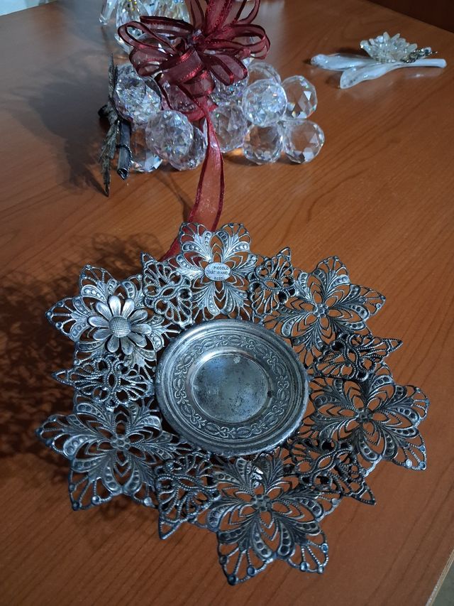 Posacenere floreale vintage