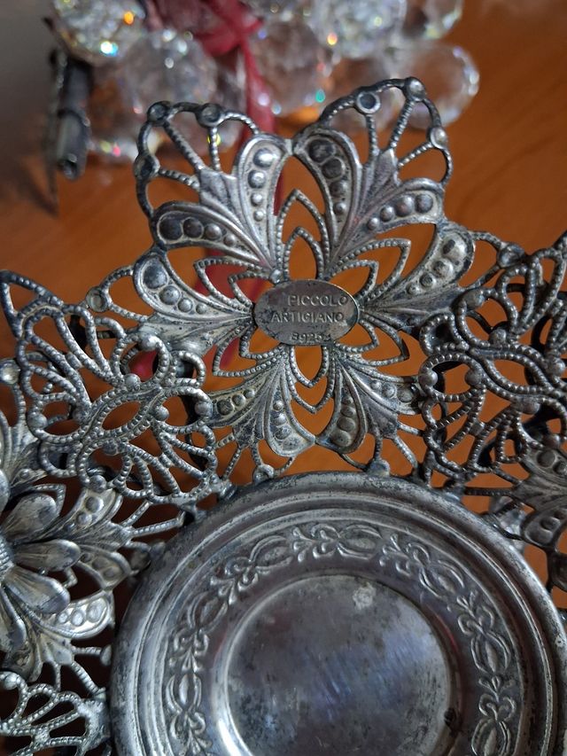 Posacenere floreale vintage