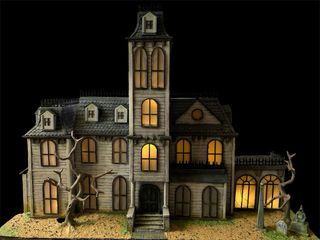 Casa Addams - Decorazione Halloween