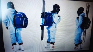 Mochila NUEVA (ningun uso) para botas de esquí