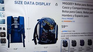 Mochila NUEVA (ningun uso) para botas de esquí