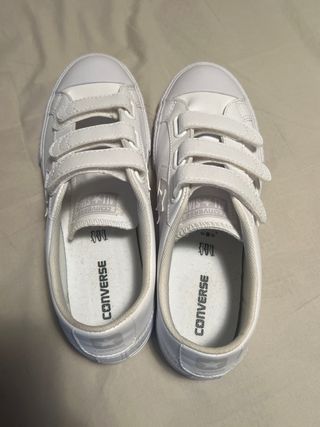 Zapatillas Converse Blancas Velcro