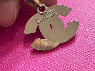 Collar Chanel CC Perlas Dorado