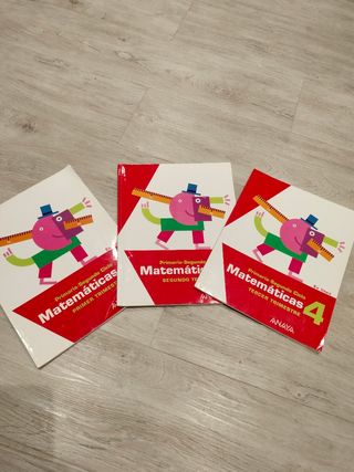 Libros 4° primaria Matematicas